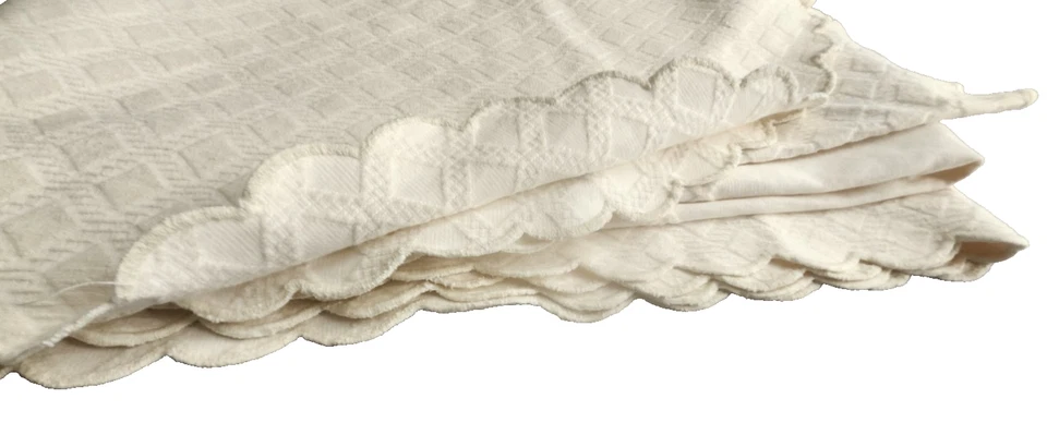 PEACOCK ALLEY бежевый матлассе покрывало покрывало Португалии роскошь 85' x 84' читать - Изображение 4 из 4