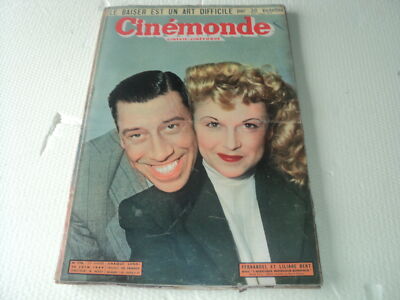 #CINEMONDE - 1949/0776 FERNANDEL MICHEL AUCLAIR VAN GOGH LILIANE BERT