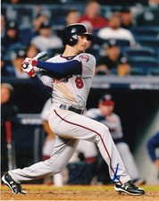 ZACK GRANITE   MINNESOTA TWINS  ACTION SIGNED 8x10