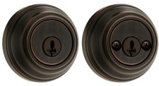 KWIKSET Signature 980 Double Cylinder Keyed Entry Deadbolt Venetian Bronze