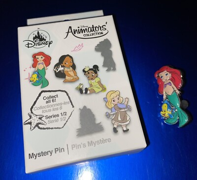 Ariel 3D Pin Animators Collection Mystery Box Series 1 Disney Little Mermaid