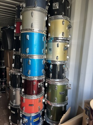 Kostenloses P&P. Ein 12'''' oder ein 13'''' Tom. Zufällige Farbe. Fußballspiel. Drum Line