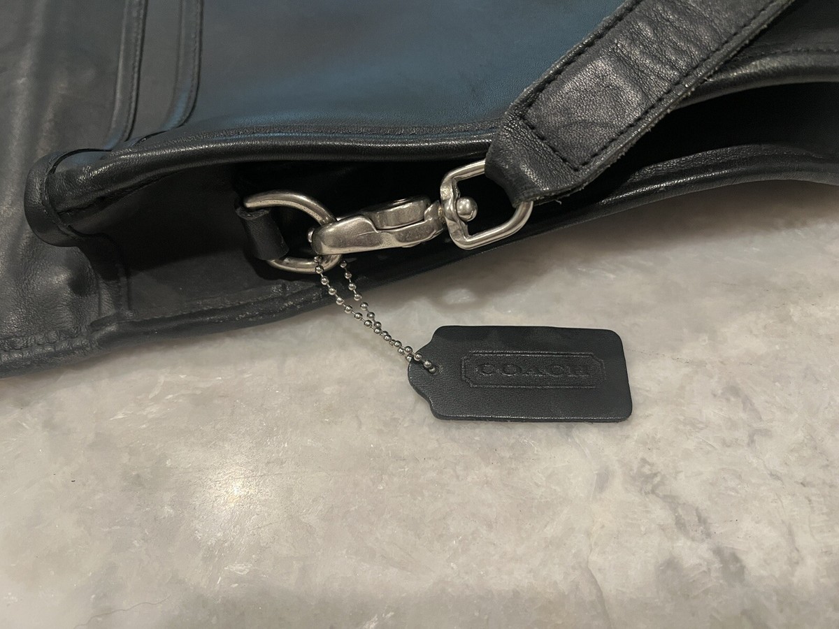 バッグ Vintage Old COACH Leather BOSTON BAG USA Coach Vintage Old Boston Bag 2-Way Black Leather Travel