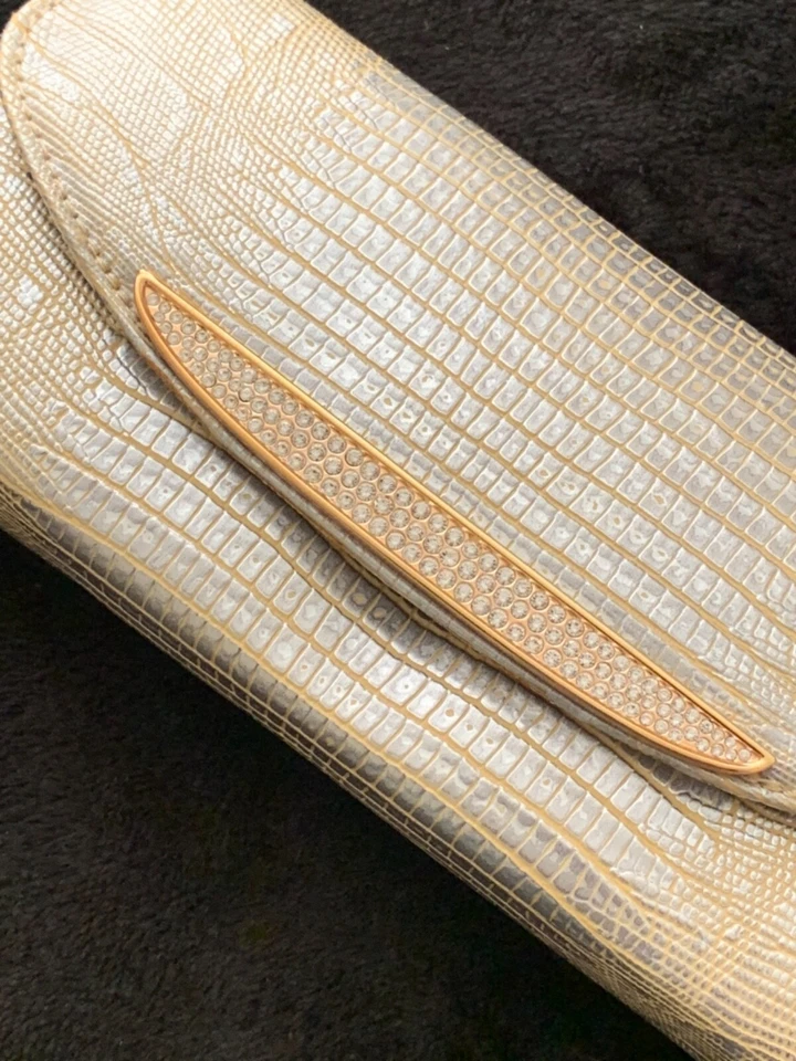 Judith Leiber RARE collectable leather and crystal clutch BNWT - Image 1 of 4