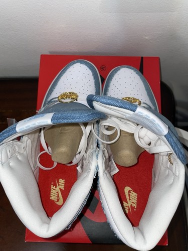 Size 11 - Jordan 1 High OG Denim 2022 - Picture 9 of 13
