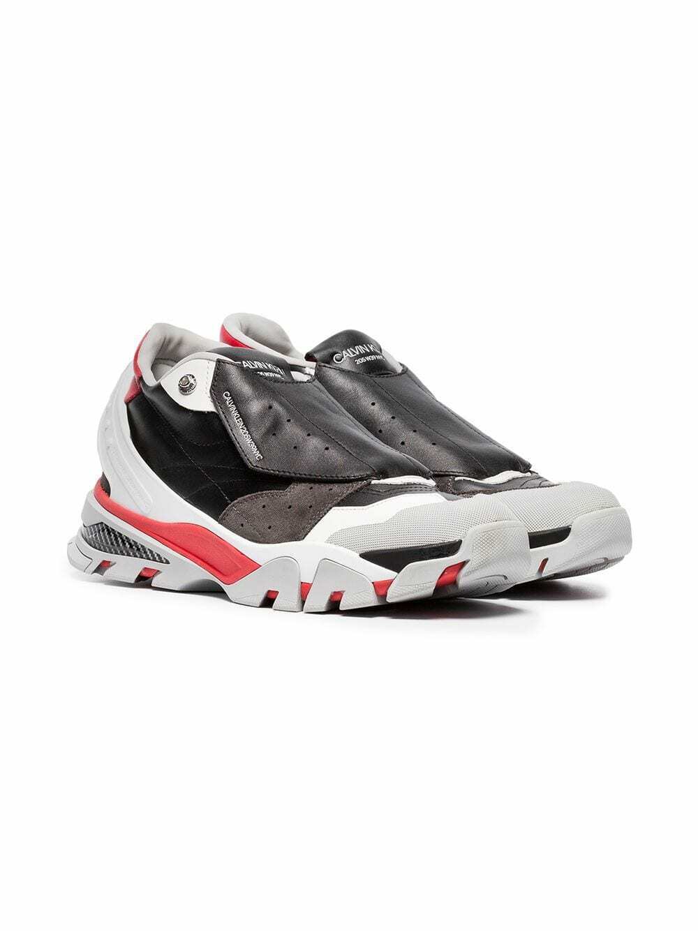 new Raf Simons for CALVIN KLEIN 205W39NYC Leather Sneakers Sz. 11 | eBay