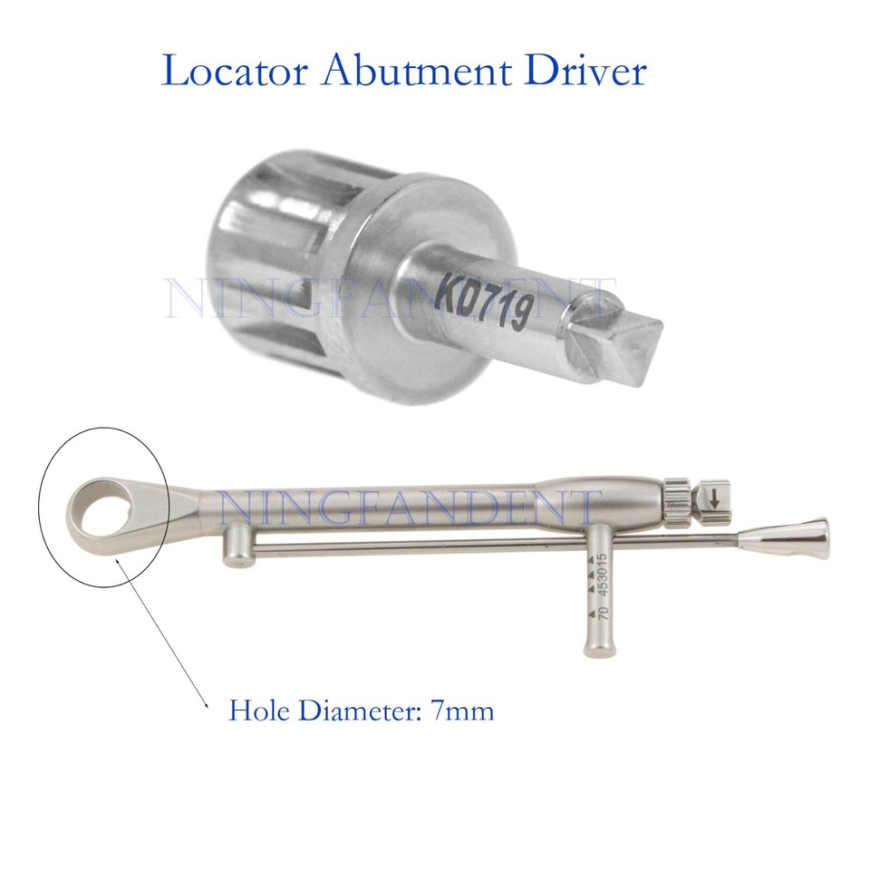 Hiossen/Nobel/ITI/Zimmer Implant Locator Abutment WrenchRatchet ...
