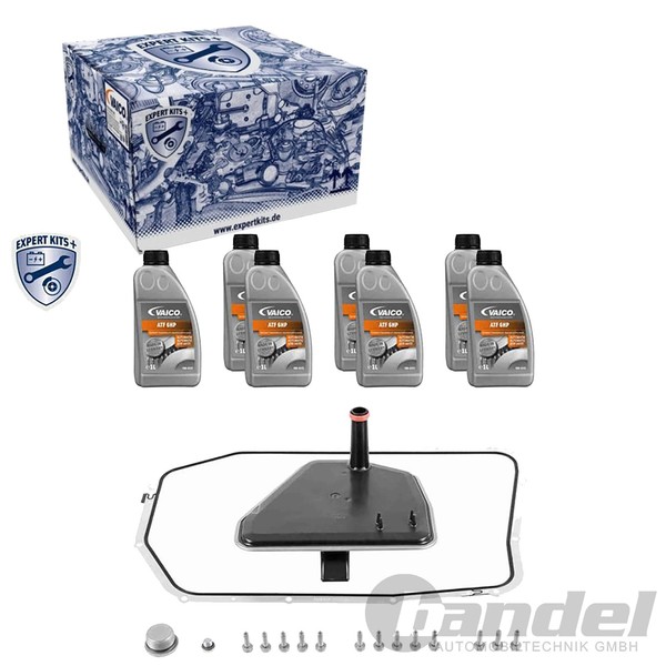 Vaico ÖLWECHSEL-SET + 7L ÖL Passend FüR 6 GANG-AUTOMATIK Zf 6HP19 Audi Q7 | V10--image