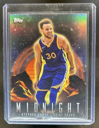 2023-24 Topps Midnight Stephen Curry Dusk #/75 Warriors