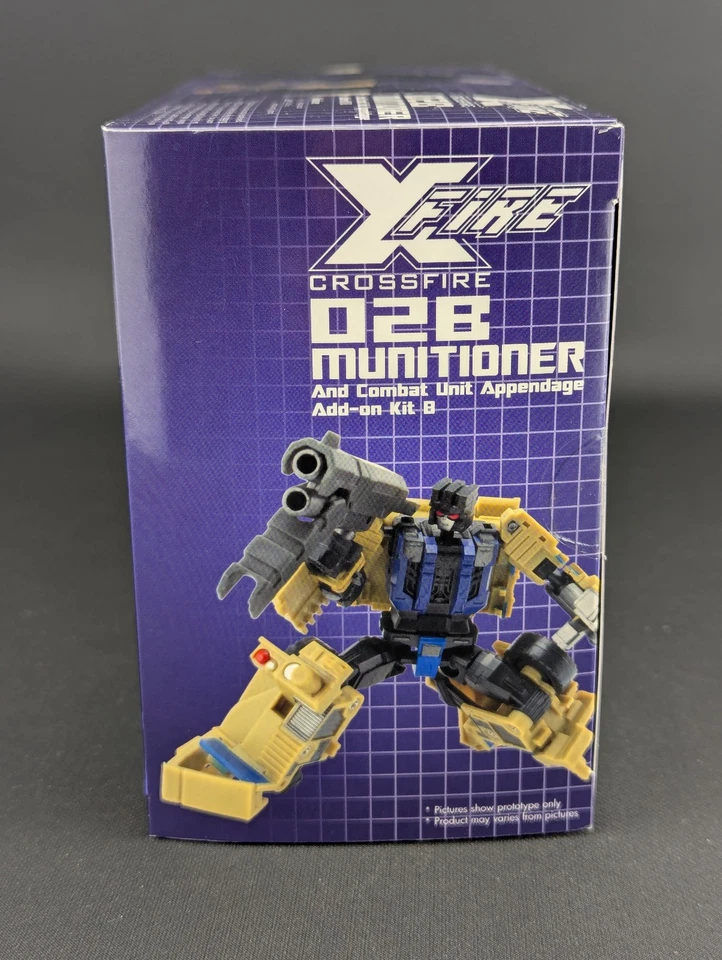 FansProject Munitioner Add-On Kit B complete TF-Crossfire 02B 3rd Party Upgrade - Image 2 of 4