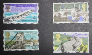 GB Stamps 1968 Bridges Set Used
