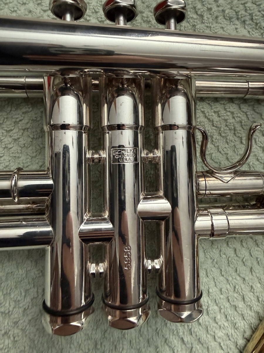 Schilke E3 Trumpet W/Gold Schilke Mouthpiece Used w/ Case Schilke