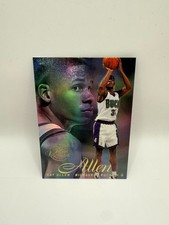 1996-1997 Flair Showcase Style Ray Allen Milwaukee Bucks Section 1 Row 2 Seat 35