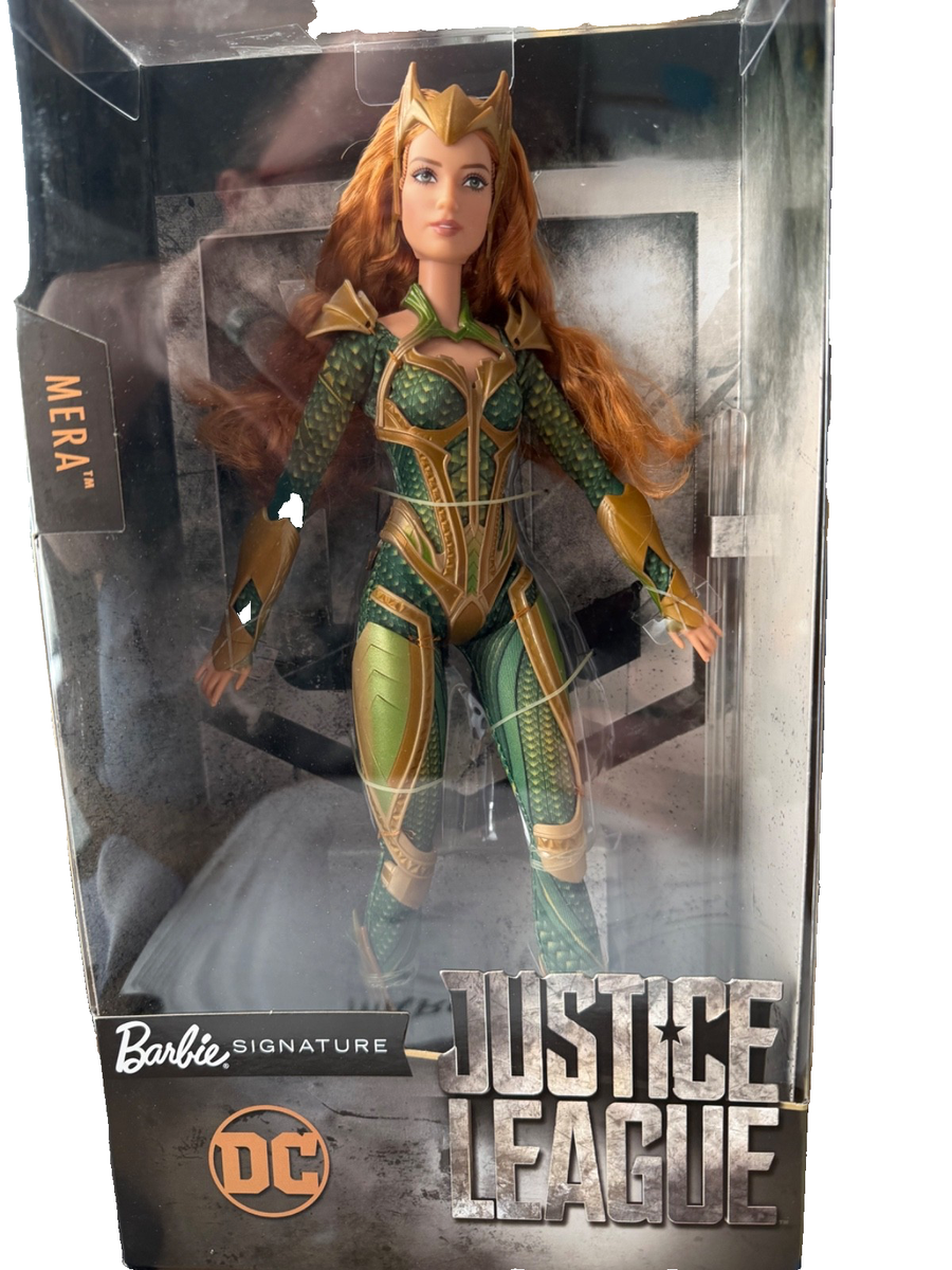 Barbie Signature Mera フィギュア Mattel Barbie Signature Series DC Justice League Movie Mera Doll