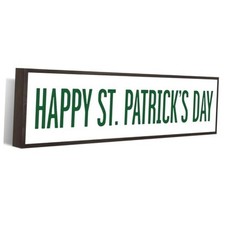 St Patrick  s Day Decorations Wooden Sign, Happy St. Patrick  s Day Decorations,