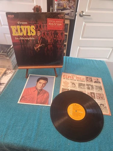 Elvis - LSP 4155 - FIRST PRESS / HYPE STICKER / BONUS PHOTO