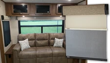 MCD RV American Duo Roller Shade Day Night Solar Shade & Cream Multiple Sizes