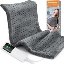 9 Levels Electric Heating Pad for Back Pain Cramps Relief Large Therapeutic Pad
