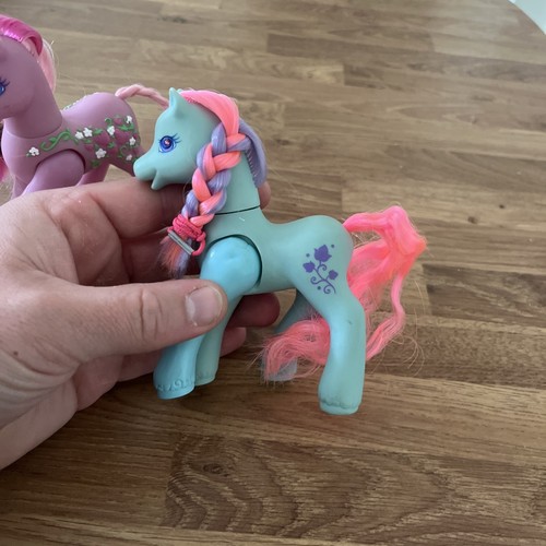 Lot My Little Pony G2 SWEET BERRY & IVY Magic Motion Friends 1997  - Photo 3 sur 20