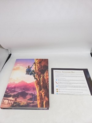 Legend of Zelda Breath of the Wild Official Guide Collector s Edition With Map