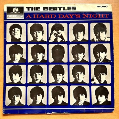 BEATLES - A Hard Day's Night - 1964 - UK 1st press - Parlophone PMC 1230 mono