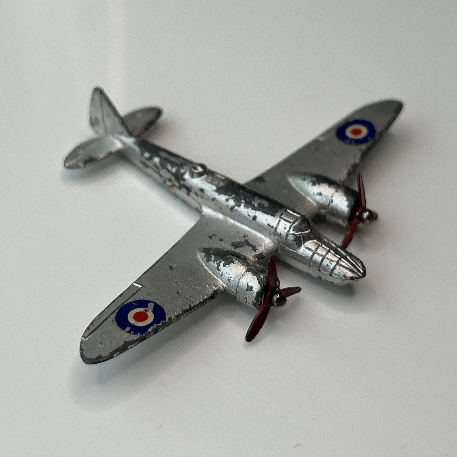 BM467 Dinky Toys France #61b Avion Potez 56 - bleu A