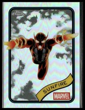 2025 Topps Chrome Marvel #22 Sunfire Refractor