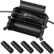 Flemoon [6 Pack] Outdoor Extension Cord Safety Cover with Waterproof Seal, We...