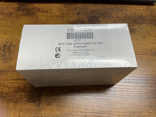 War of the Spark Premium Foil Complete Set Factory Sealed Mtg Magic Sealed Free