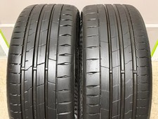 2 x 225 40 19 93Y XL Continental SportContact 7 Tyres 5.5 - 6.5mm Tread