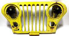 1976-1986 Jeep Cj5 Cj7 Front Radiator Grille Yellow Oem Part 16542030 J5752656