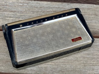 VTG TOSHIBA MODEL 8TM 41 8 TRANSISTOR RADIO w CASE | eBay