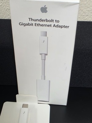 Genuine Apple Thunderbolt to Gigabit Ethernet Adapter A1433 EMC 2590 MD463LL/A