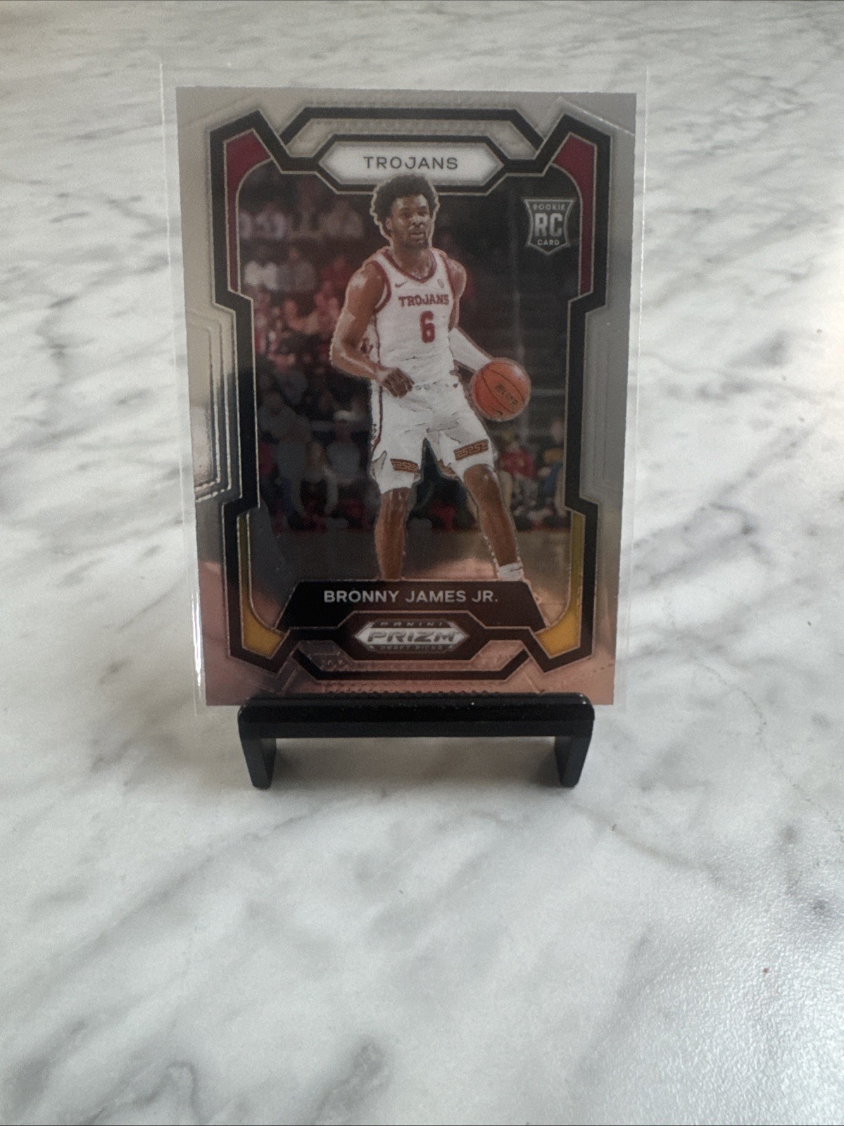 2024 Panini Prizm Draft Picks - Bronny James #86 Silver Prizm (RC)