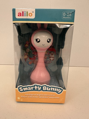 Alilo R1 Smarty Shake & Tell Rattle Music, 16 Songs, 13 Stories, Lullabies NIB