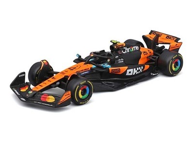 F1 2025 McLaren MCL39 #4 Lando Norris Diecast 1:43 Scale Model - Bburago 38248LN