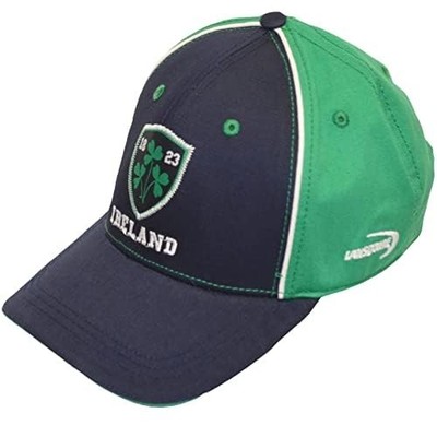 Lansdowne Men's Shamrock Baseball Cap, Irish Hat, 100% Cotton, Ma...