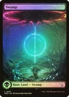 Magic The Gathering MTG SWAMP (287) FULL ART FOIL March of the Machine NM