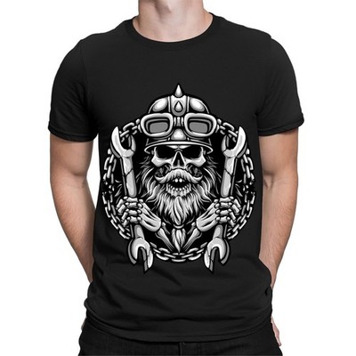 When I'm On My Bike Biker T-Shirts für Männer lustiges Motorrad Biker...