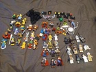 Lego Minifigures Mixed Lot Of 50 Figures With Accessories Star Wars, Marvel