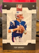 Tom Brady 2009 Donruss Elite Card #57 NFL New England Patriots TB Buccaneers