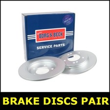 Par de discos de freno traseros para HYUNDAI IONIQ 1.6 G4LE AE 86B8