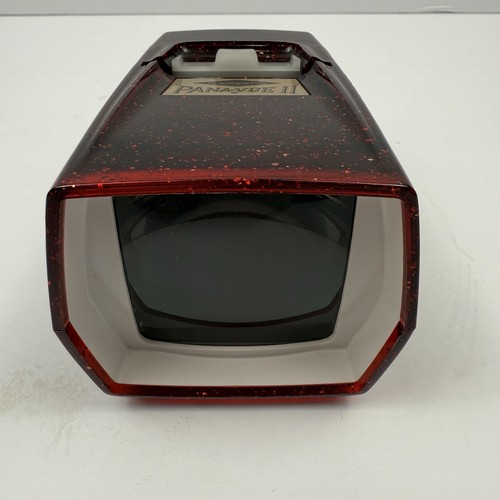 SAWYER Pana-Vue II Slide Viewer Vintage Red Speckled 35mm For Parts Repair - Picture 3 of 18