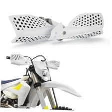 Motorcycle Handguards Double Layer Protection 7/8”and 11/8”Universal for white