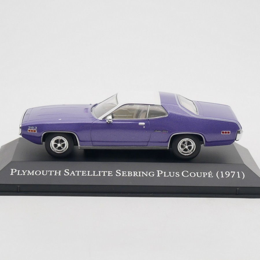 ixo 1:43 Plymouth Satellite Sebring Plus Coupe 1971 Diecast Car