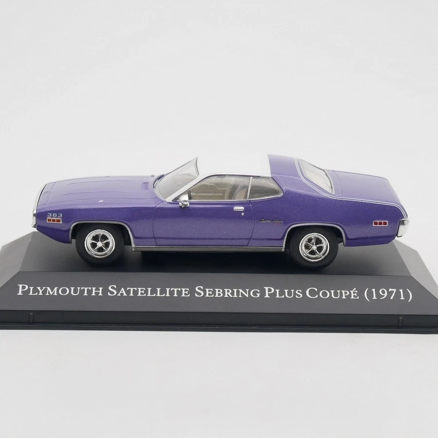 ixo 1:43 Plymouth Satellite Sebring Plus Coupe 1971 Diecast Car Model - Image 2 of 4