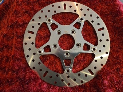 NOS EBC FSD004 SS Front Floating Disc for Harley Davidson '00-'12 FXD FLH FXS XL