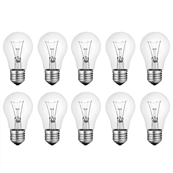 10 X GlüHbirne GlüHlampe Agl 15W E27 Klar GlüHbirnen GlüHlmapen Birne Birnen-image