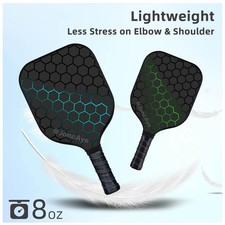 Fiberglass Pickleball Paddles - 4 Rackets