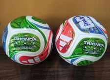 Lote de 2 balones de fútbol Adidas Copa Mundial de la FIFA 2026 Trionda talla 5 balón de partido